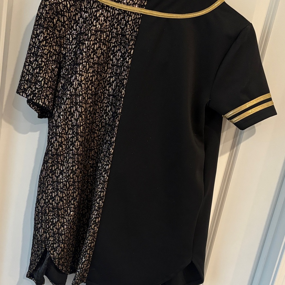 Weissman Black/gold Dancewear - Picture 7 of 8